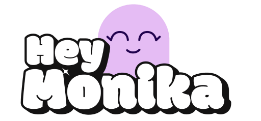 Hey Monika Logo