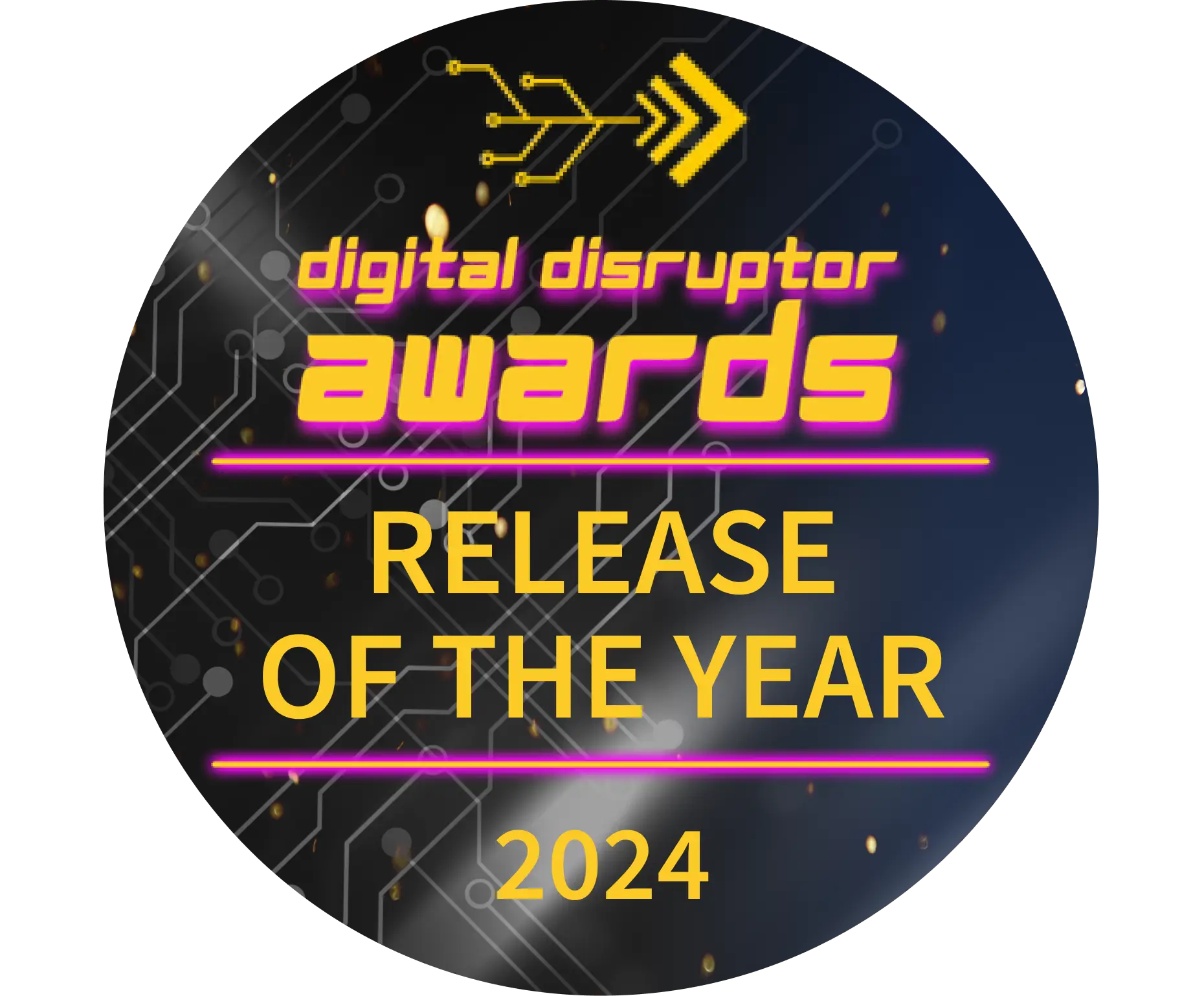 Digital Disruptor Awards 2024 badge: Release of the Year