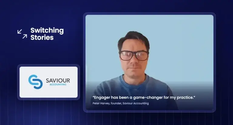 Saviour Accounting switching story: Peter Harvey
