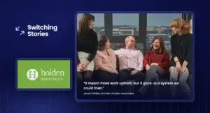 Holden Associates switching story: Jason Holden