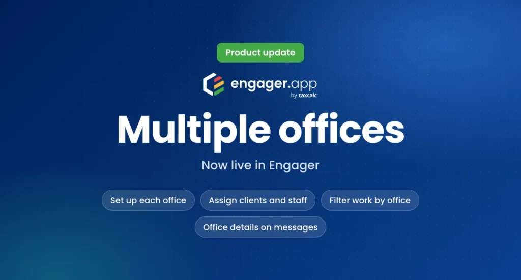 Multiple offices now live in Engager