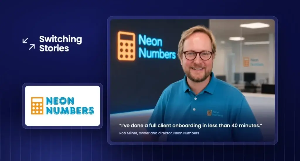Neon Numbers switching story: Rob Milner